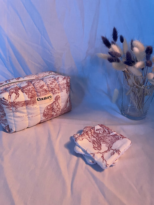 La trousse de toilette Rouge