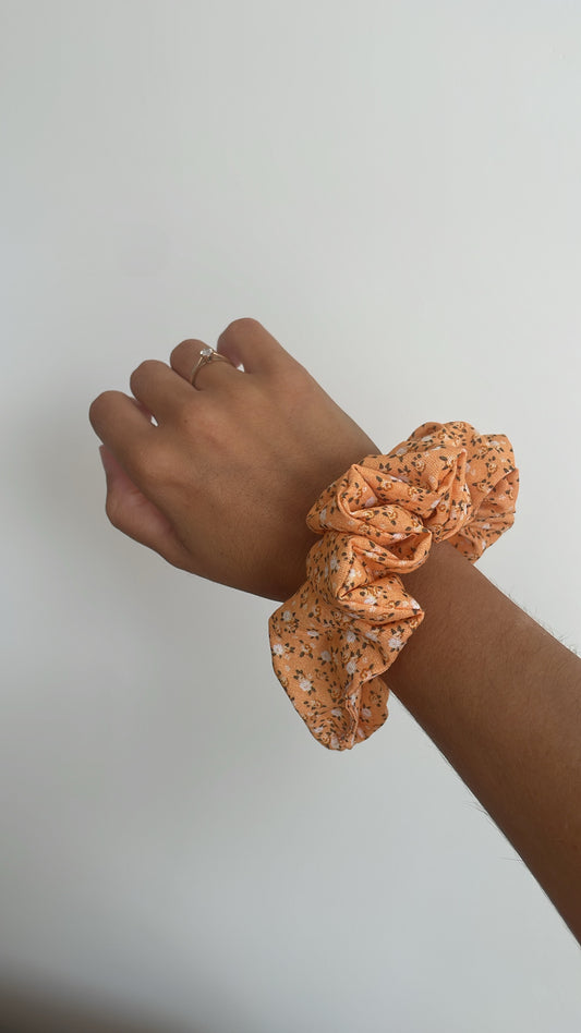 Le chouchou fleur blanche