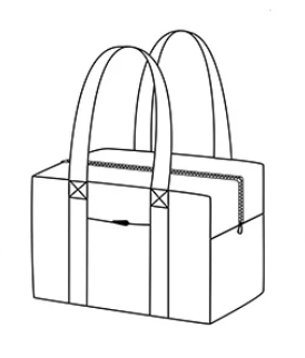 Sac de voyage cabine — Sur mesure