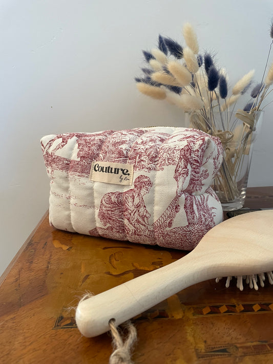 La trousse de toilette Rouge