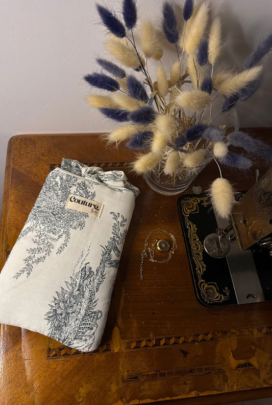 La pochette livre poche/liseuse Verte