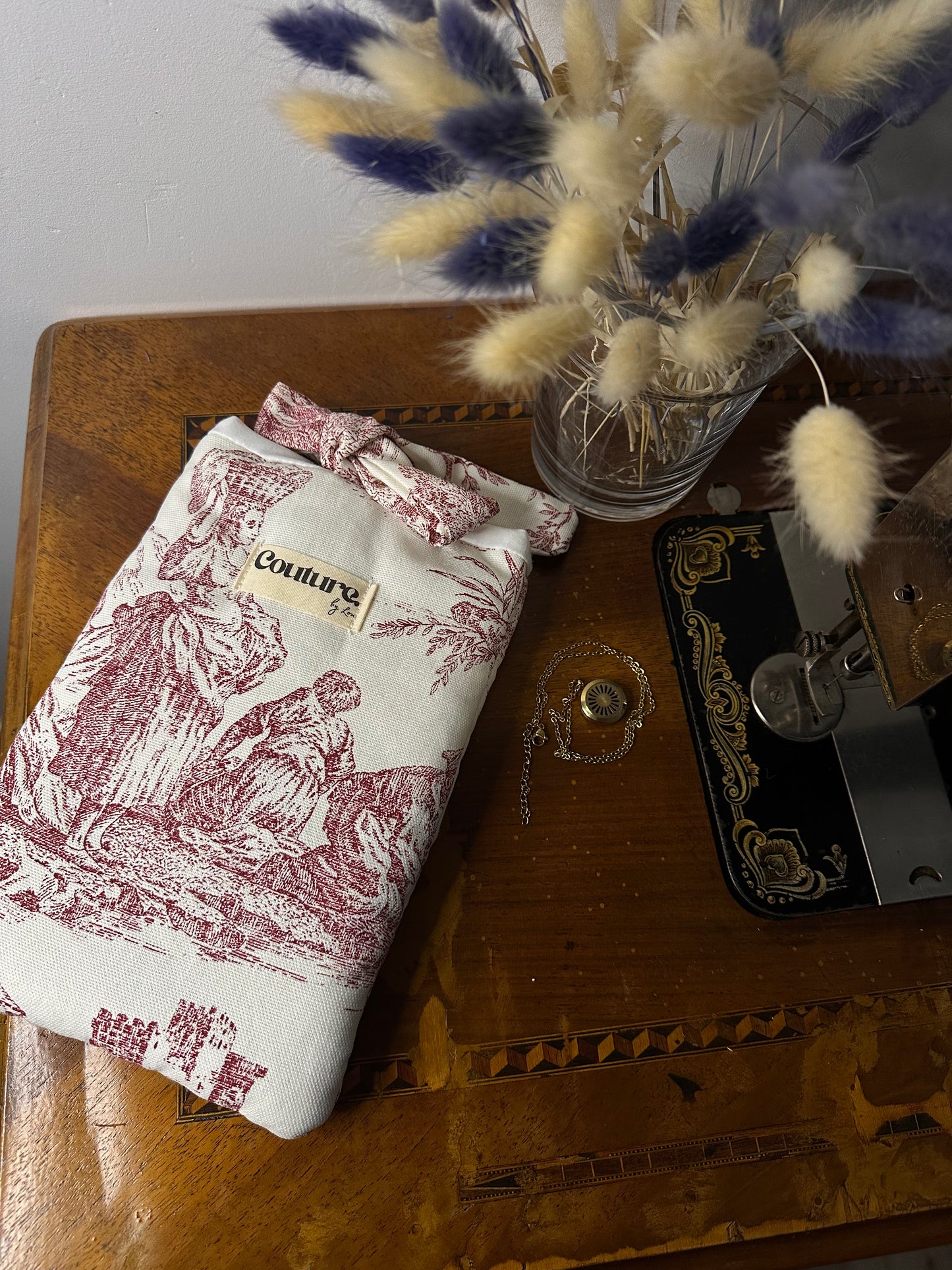 La pochette livre poche/liseuse Rouge